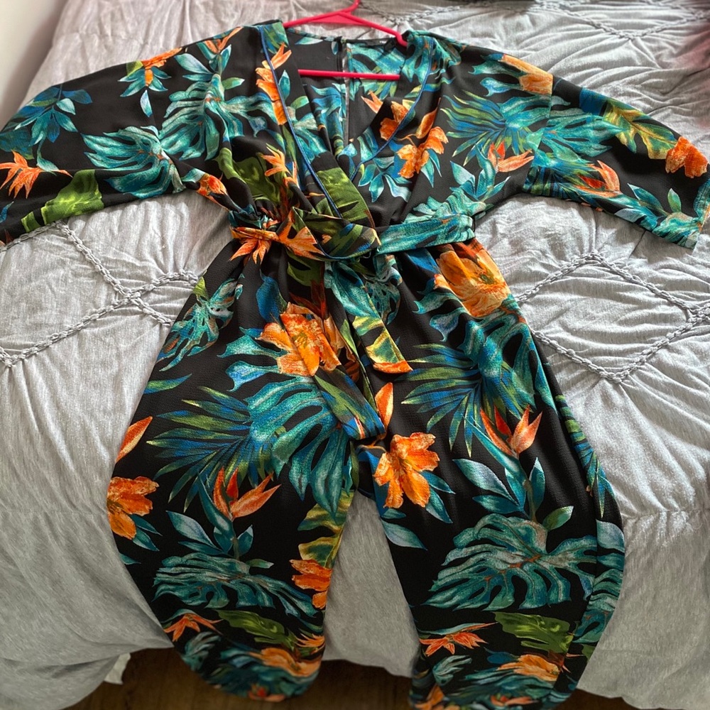 Floral Jumpsuit